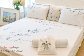 Embroidered Bed sheet (King size)